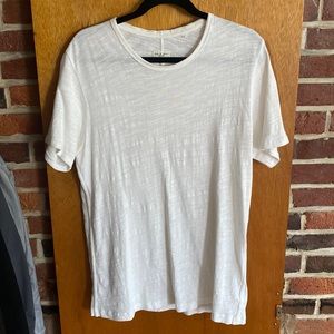 Rag and bone white tshirt